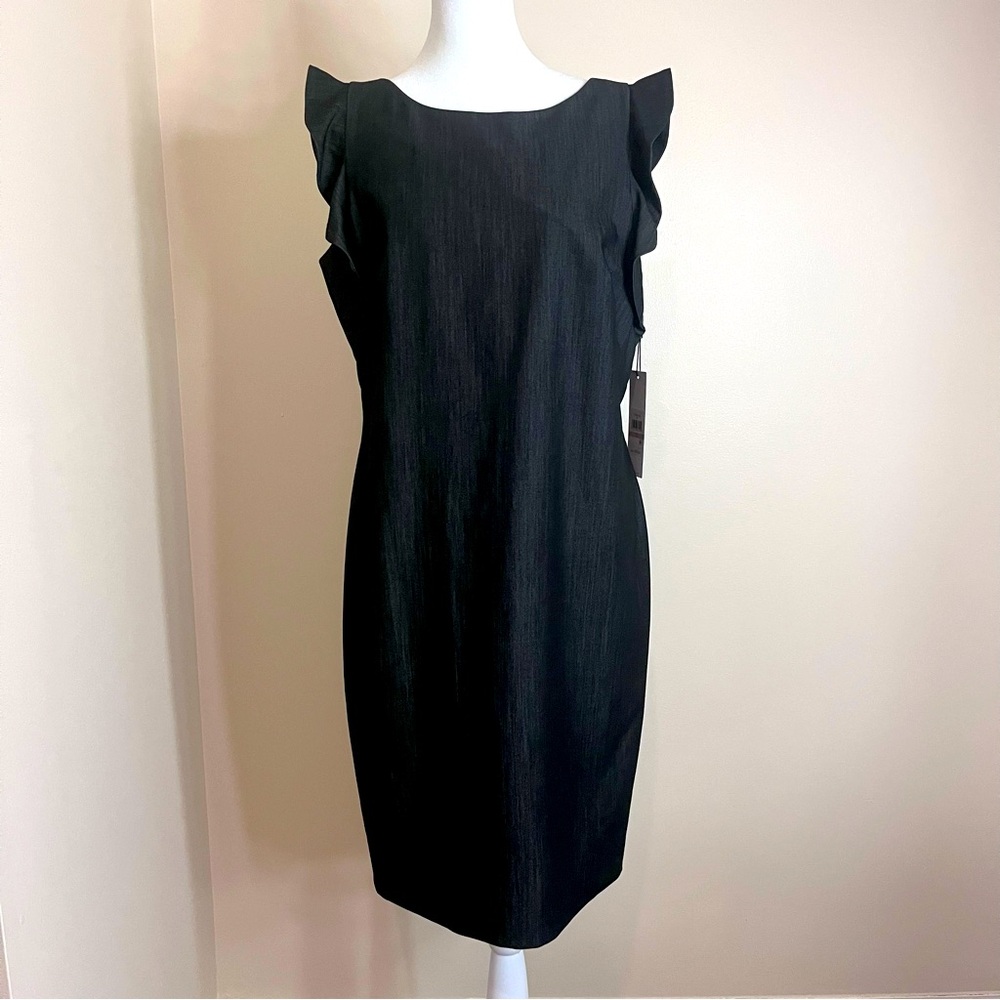 Calvin Klein Navy Midi Dress, Brand New